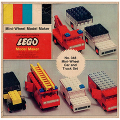 LEGO Mini-Wheel Car and Truck Set 348-2