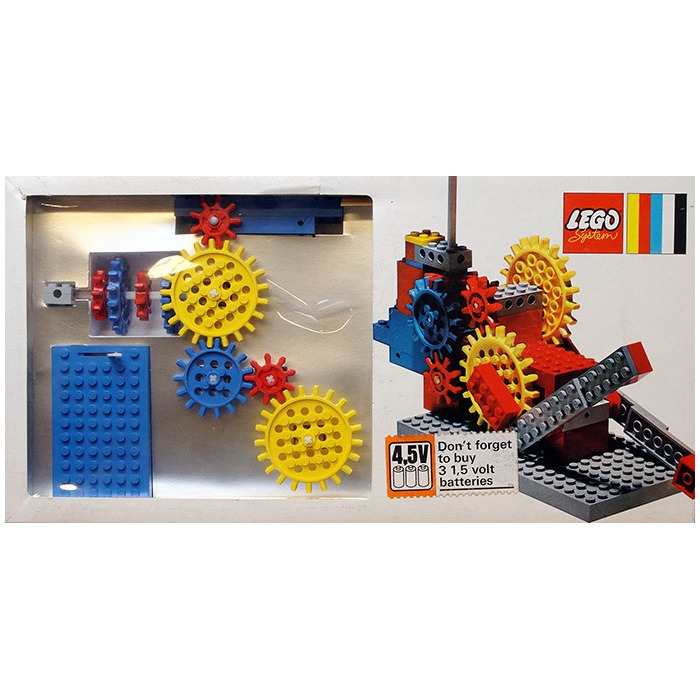 LEGO Gears. Motor and Bricks Set 800-1