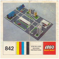 LEGO Town Plan Set 842-2