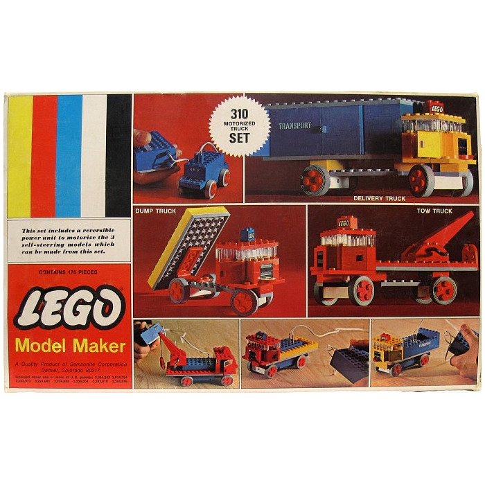 LEGO Motorized Truck Set 310-1