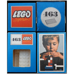 LEGO 4 x 8 Plates, White Set 463