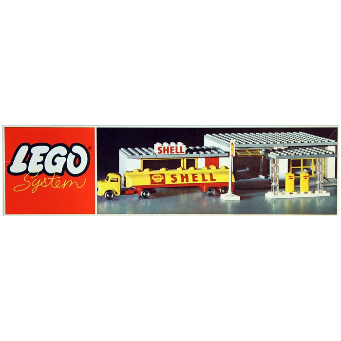 LEGO Shell Service Station Set 325-3