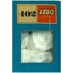 LEGO White Turntables Set 402-2