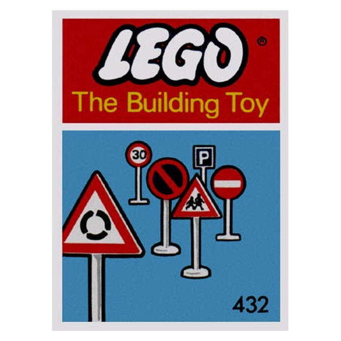 LEGO Road Signs Set 432-1