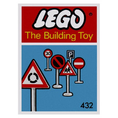 LEGO Road Signs Set 432-1