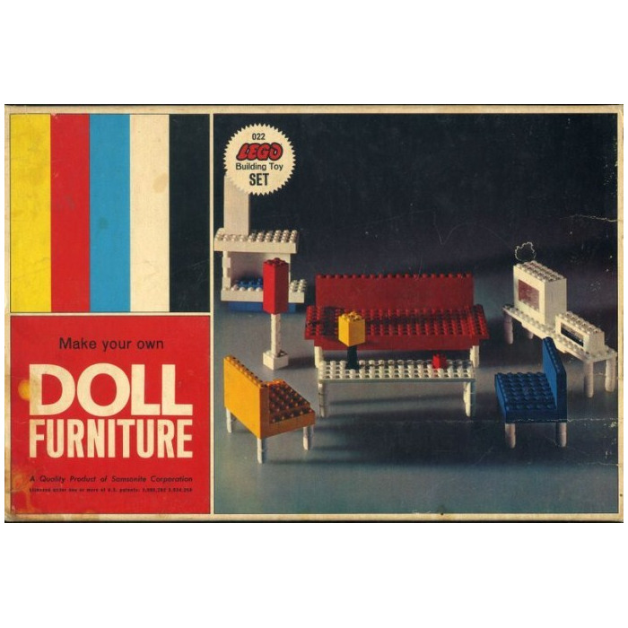 LEGO Doll Furniture Set 022-2