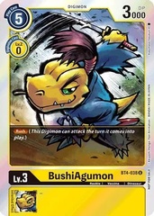 BushiAgumon - BT4-038 - P (Event Pack 2)