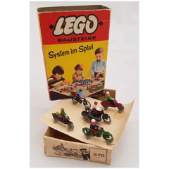 LEGO Cyclists and Motorcyclists Pack of 5 Set 270-1