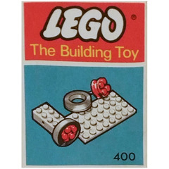 LEGO Small Wheels with Axles (The Building Toy) Set 400-3