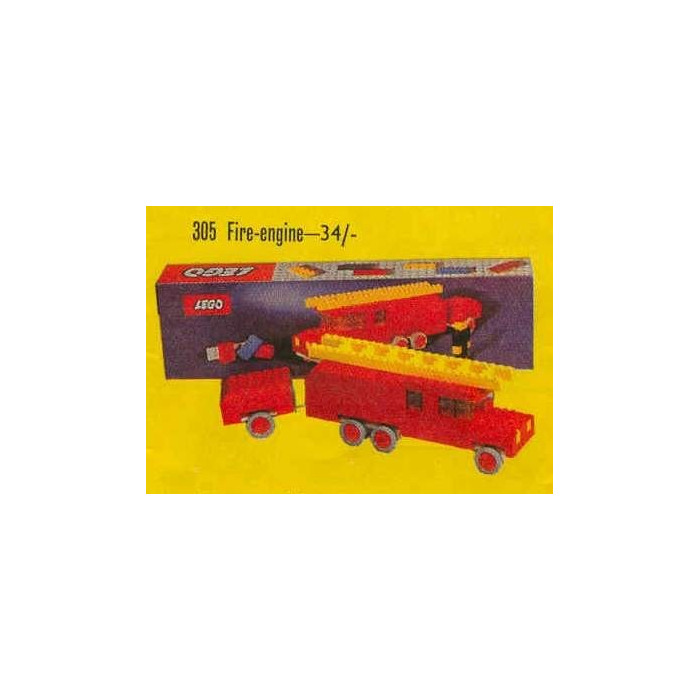 LEGO Fire Engine Set 305-2