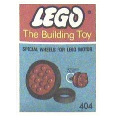 LEGO Wheels for Motor (The Building Toy) Set 404-3