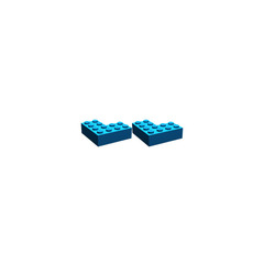 LEGO 4 x 4 Corner Bricks Set 1216-2