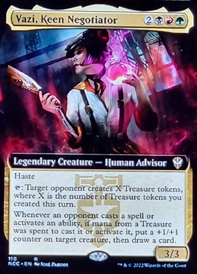 Vazi, Keen Negotiator - Extended Art