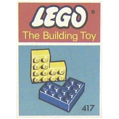 LEGO Cornerbricks (The Building Toy) Set 417-3