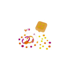 LEGO Striped Sunny Jewels Set 7515