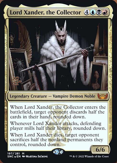 Lord Xander, the Collector - Prerelease Foil