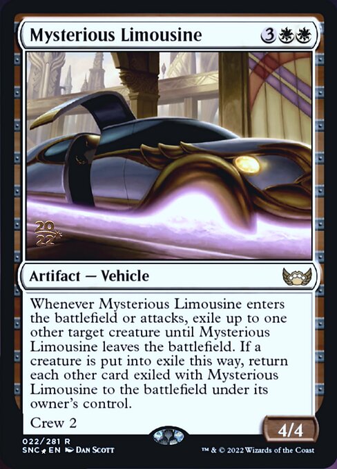 Mysterious Limousine - Foil - Prerelease Promo