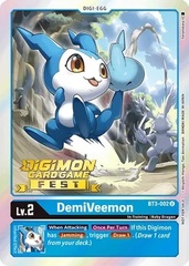 DemiVeemon - BT3-002 - P (Digimon Card Game Fest 2022) - Foil