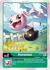 Koromon - BT7-004 - P (Digimon Card Game Fest 2022) - Foil