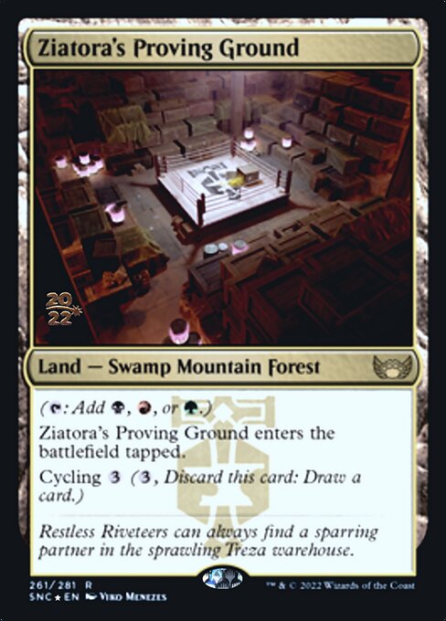 Ziatoras Proving Ground - Foil - Prerelease Promo