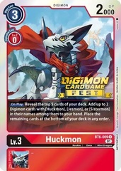 Huckmon - BT6-009 - P (Digimon Card Game Fest 2022)