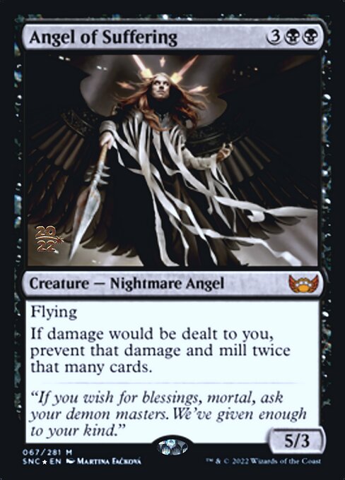 Angel of Suffering - Foil - Prerelease Promo