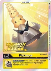 Pickmon - BT5-003 - P (Digimon Card Game Fest 2022) - Foil