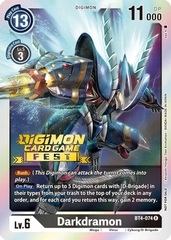 Darkdramon - BT4-074 - P (Digimon Card Game Fest 2022)