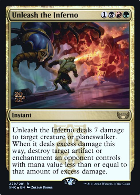 Unleash the Inferno - Foil - Prerelease Promo