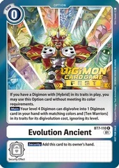 Evolution Ancient - BT7-110 - P (Digimon Card Game Fest 2022) - Foil