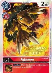 Agumon - P-009 - P (Digimon Card Game Fest 2022) - Foil