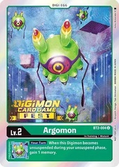 Argomon - BT2-004 - P (Digimon Card Game Fest 2022) - Foil