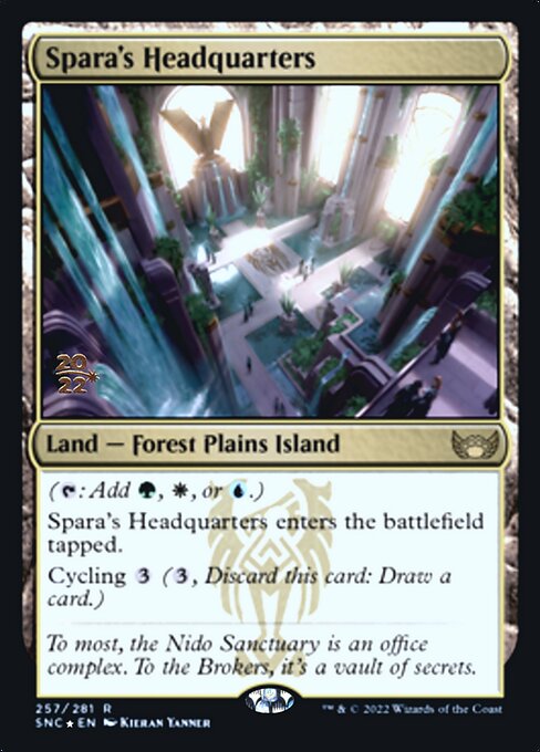 Sparas Headquarters - Foil - Prerelease Promo