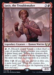 Jaxis, the Troublemaker - Foil - Prerelease Promo