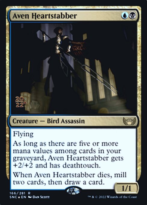 Aven Heartstabber - Foil - Prerelease Promo