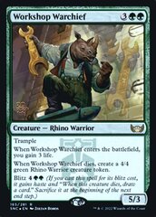 Workshop Warchief - Foil - Prerelease Promo