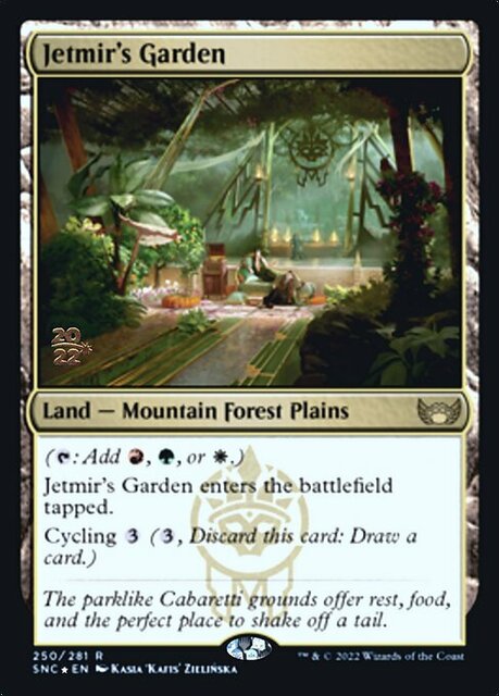 Jetmir's Garden - Foil - Prerelease Promo