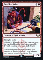 Devilish Valet - Foil