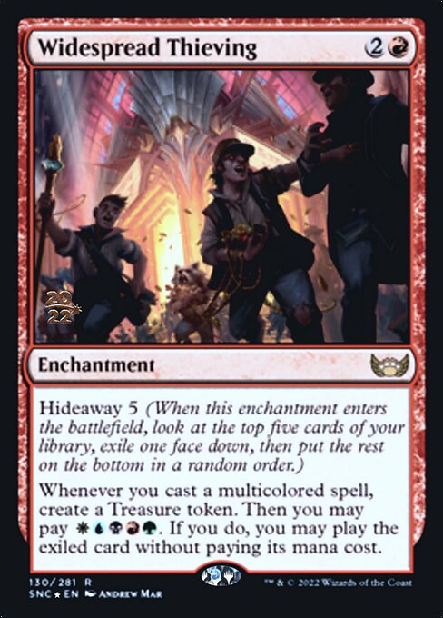 Widespread Thieving - Foil - Prerelease Promo