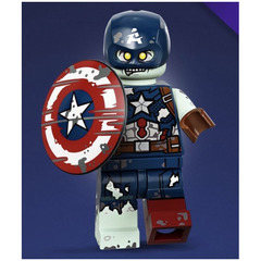 LEGO Zombie Captain America Set 71031-9