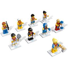 LEGO Team GB Olympic Minifigure - Random Bag Set 8909-0