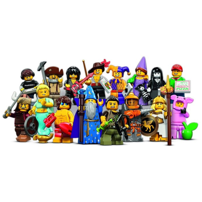 LEGO Minifigures - Series 12 - Complete Set 71007-17