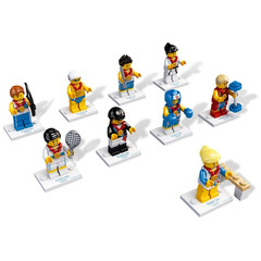 LEGO Team GB Minifigures - Complete Set 8909-17