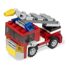 LEGO Mini Fire Truck Set 6911