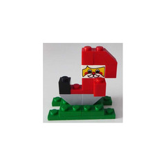 LEGO Advent Calendar Set 4924-1 Subset Day 10 - Sledding Santa
