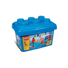 LEGO Fun With Building Set (Tub with 2 Minifigures) 4496-3
