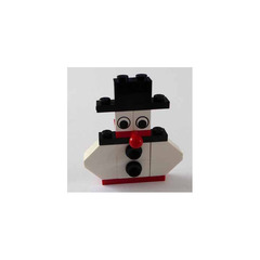 LEGO Holiday Calendar Set 4524-1 Subset Day 13 - Snowman