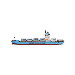LEGO Maersk Sealand Container Ship Set (2004 Version) 10152-1