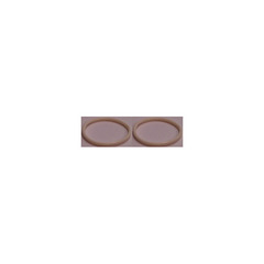 LEGO Small White Bands (Pack of 25) Set 970001