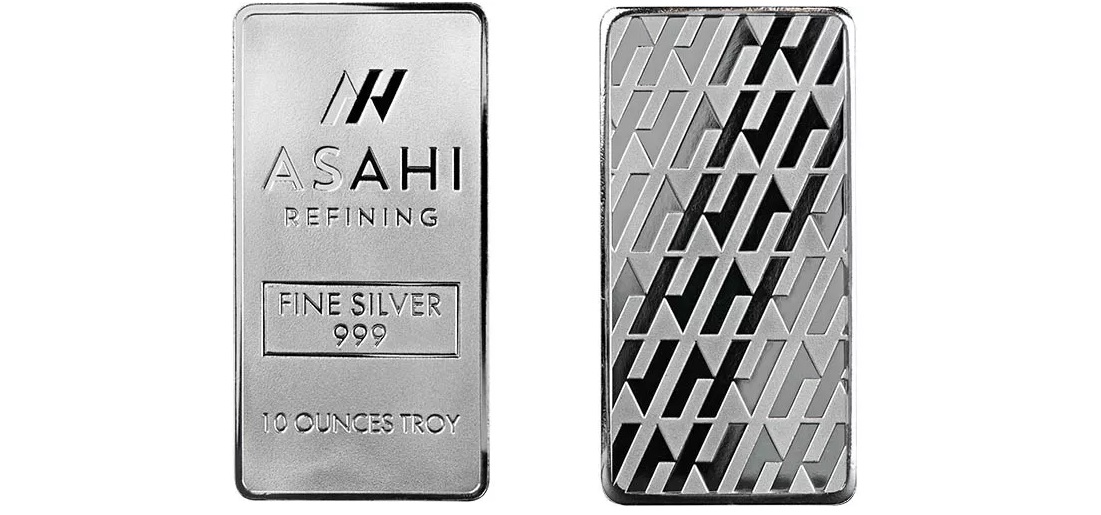 10 oz Asahi Silver Bar